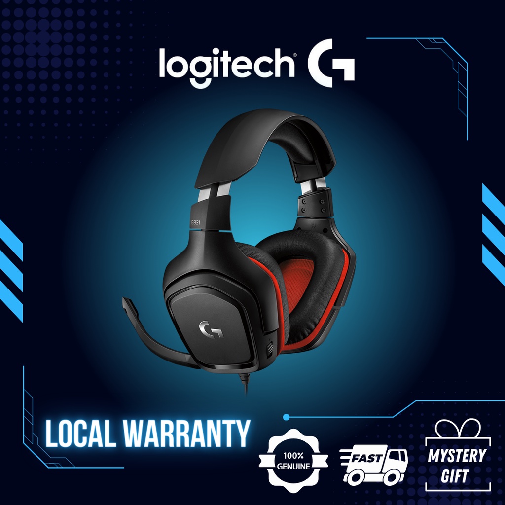 Logitech G331 Stereo Gaming Headset 981-000759 (Original) | Shopee Malaysia