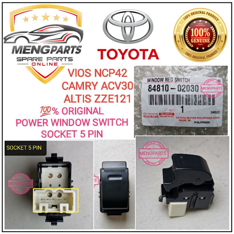 TOYOTA VIOS NCP42 2003Y CAMRY ACV30 2003Y ALTIS ZZE121,ZZE122 2003Y ...