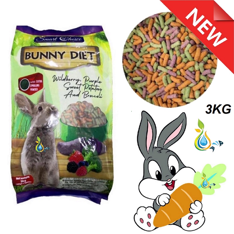 Smart Choice Bunny Diet High Nutrition Rabbit Food 3KG | Shopee Malaysia