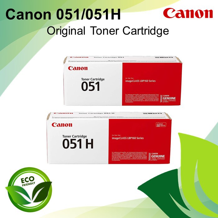 Canon 051/051H Black Original Toner Cartridge | Shopee Malaysia