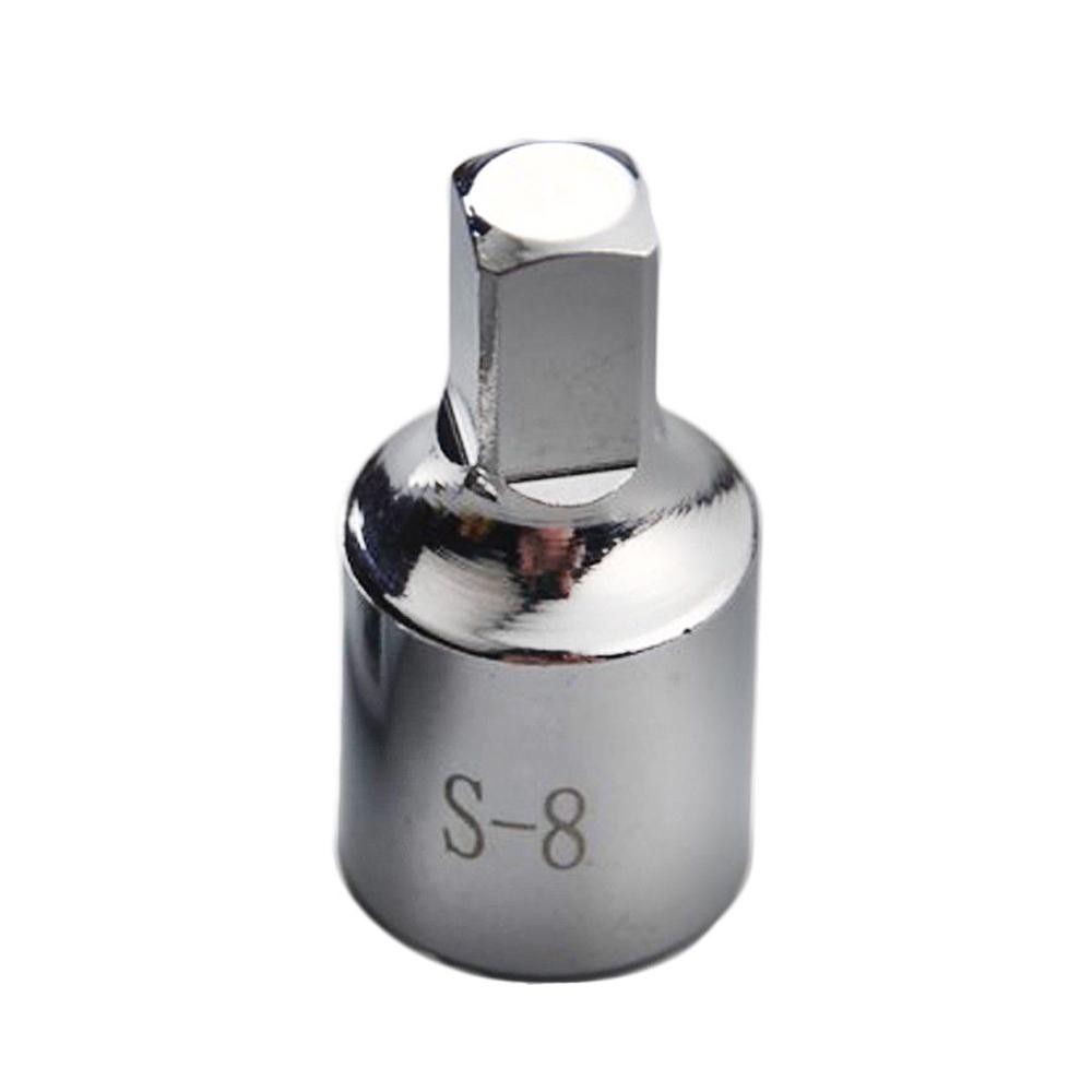 8mm Square Oil Sump Drain Plug Key Tool Remover For Renault