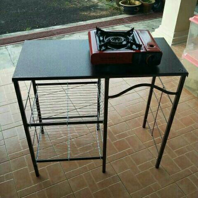 RAK DAPUR GAS/MEJA MEMASAK PENDEK 80CM | Shopee Malaysia