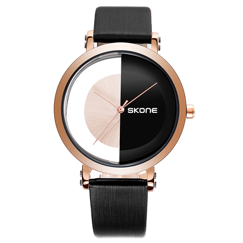 Skone / spacetime women's watch Zodiac women's Watch Leather Strap quartz waterproof watch women