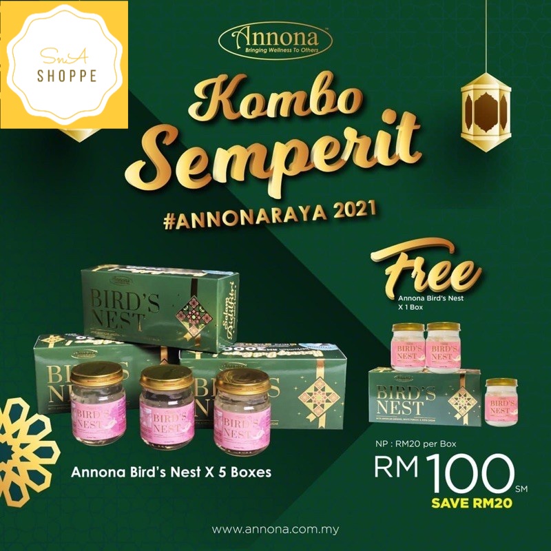 Limited Raya Halal Instant Birds Nest Drink with 7 Birds Nest Shopee