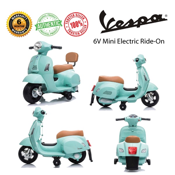 Vespa primavera 6v electric store ride on scooter