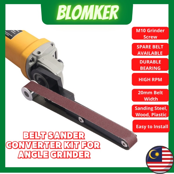 Sander Machine Sanding Belt Adapter Head Convert M10 Electric Angle