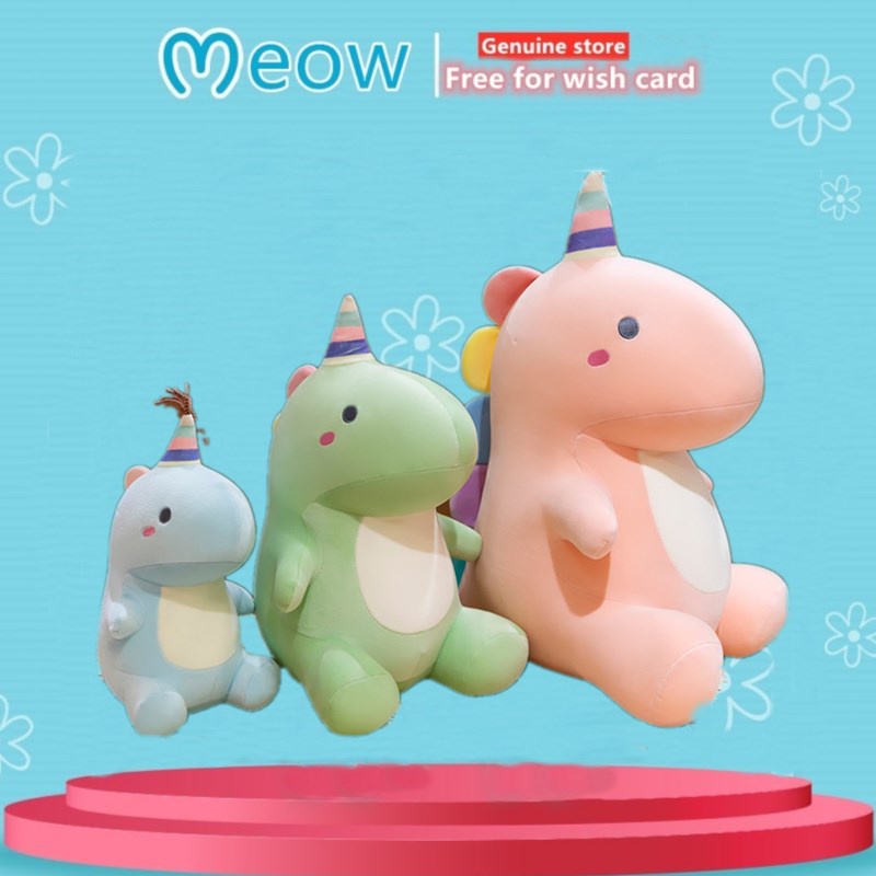 Candy Dinosaur plushie Soft toy Color Dummy dinosaur plush toy baby