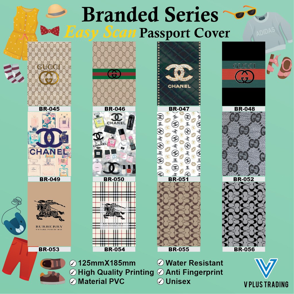 Passport Cover Branded Series ( BR045 to BR056 ) Shopee Malaysia