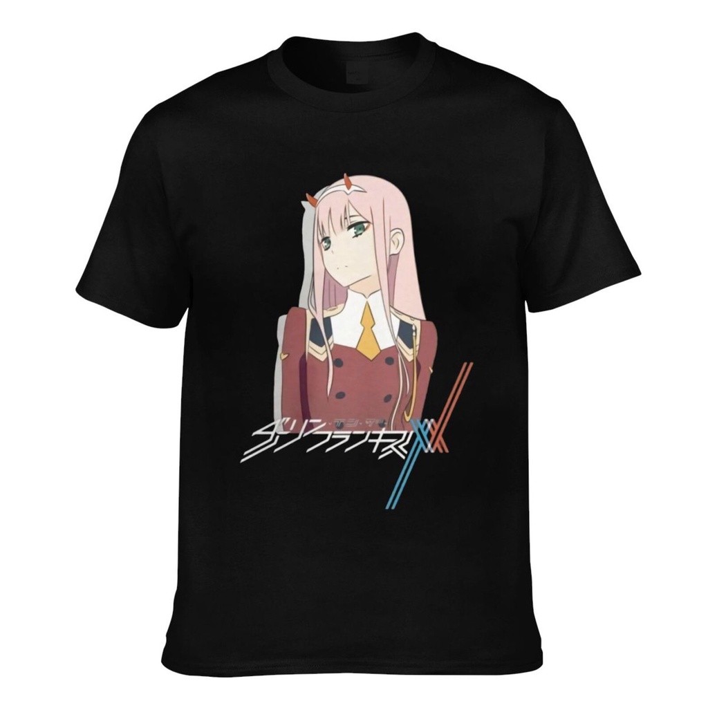 Darling In The Franxx Darlifra Zero Two D Retro Mens Short Sleeve T Shirt Shopee Malaysia 