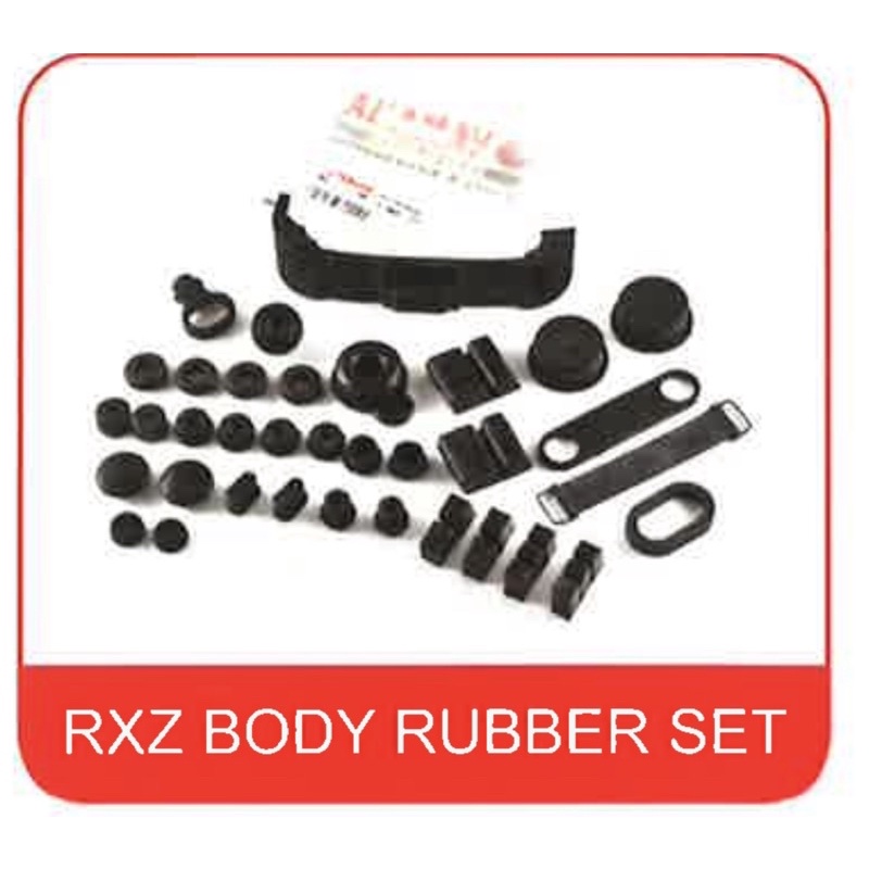 getah body rxz body cover rubber set rxz | Shopee Malaysia