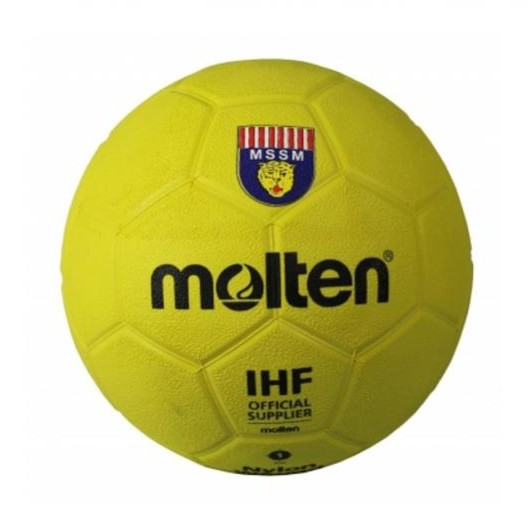 [Free Nylon Bag] Handball Size 1 Molten H1R Junior Rubber (MSSM