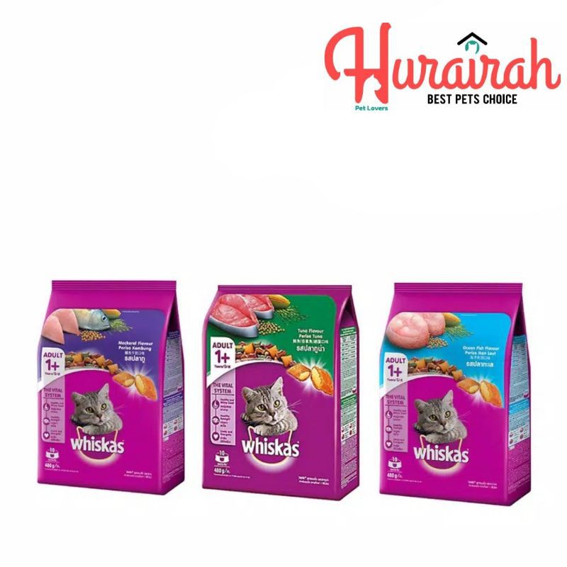 WhiskasDry Cat Food 480gr Shopee Malaysia