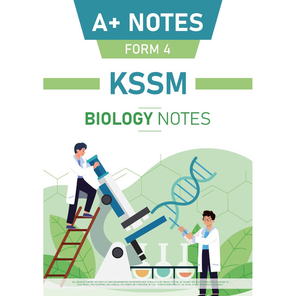 SPM A+ Notes Biology KSSM | Form 4 | 2021 | Shopee Malaysia