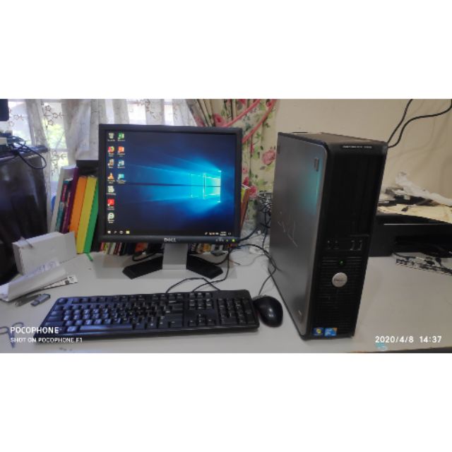 Pc DELL full set sesuai untuk office | Shopee Malaysia
