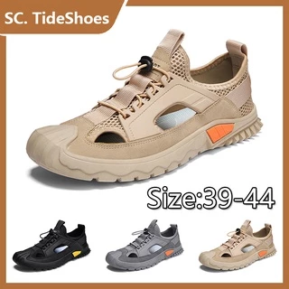 Shimano Outdoor Men's Sandals Personality Fashion Hiking Shoes Upstream Wading  Fishing Shoes Waterproof Non-slip Soft Bottom Beach Hole Shoes