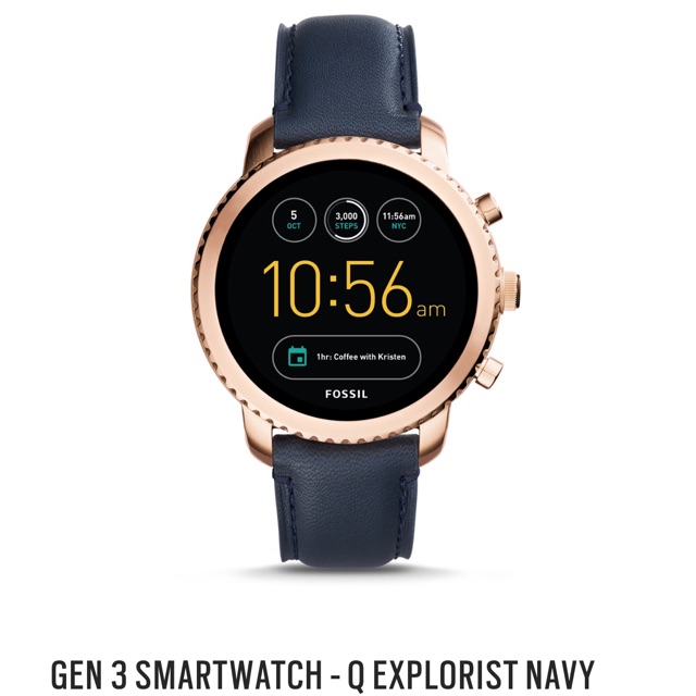 Fossil gen 3 smartwatch strap sale