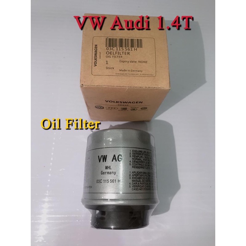 GENUINE VW Volkswagen Oil FIlter 03C 115 561 H | Shopee Malaysia