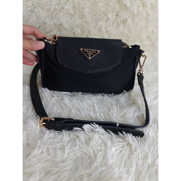 Prada sling bag malaysia clearance