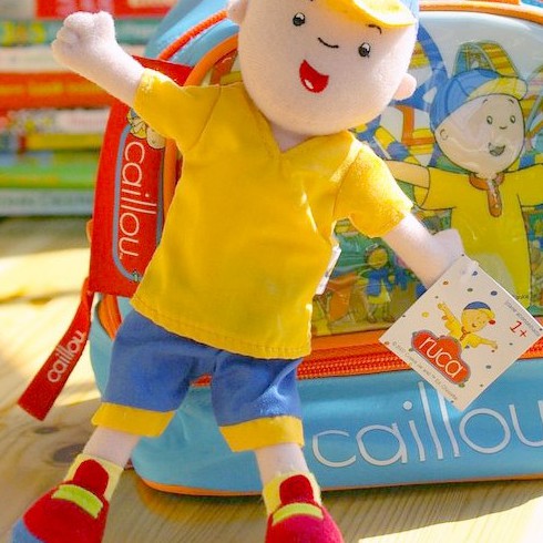 Caillou plush doll 2025