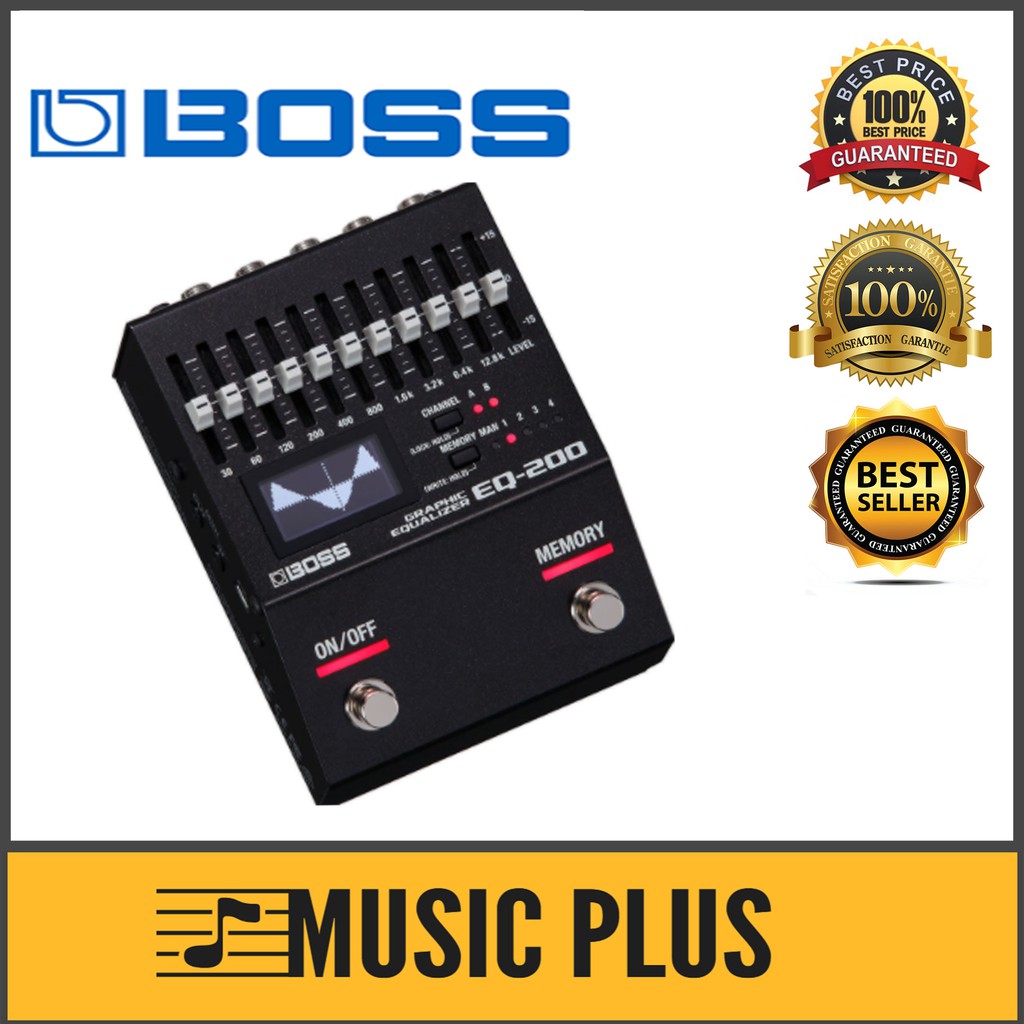 Boss EQ200 Graphic Equalizer Pedal (EQ200) Shopee Malaysia