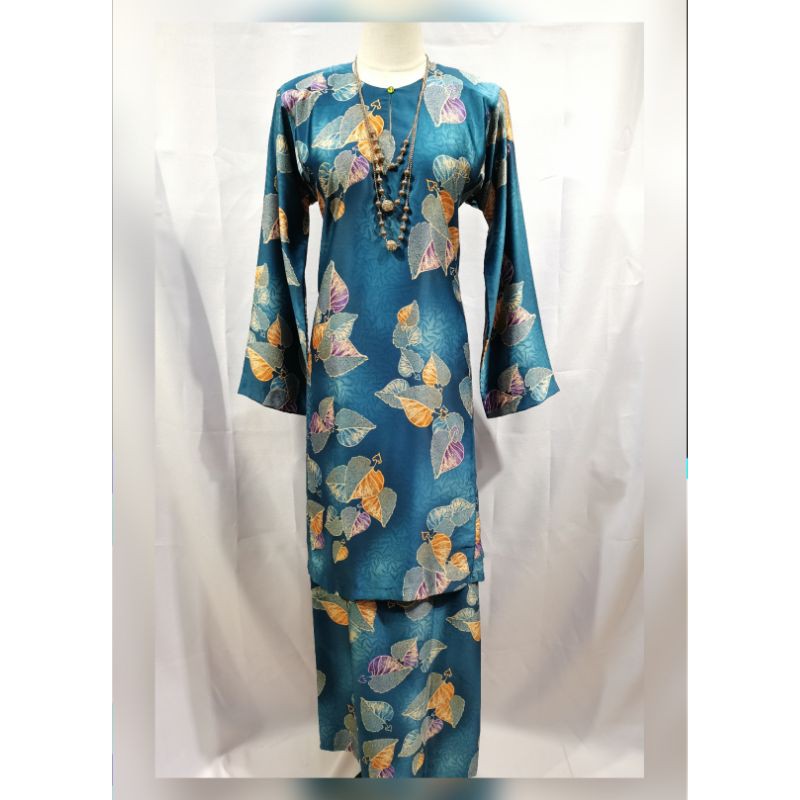 💕Batik Leaf 💕Seta Pura Royal silk 🛒 | Shopee Malaysia