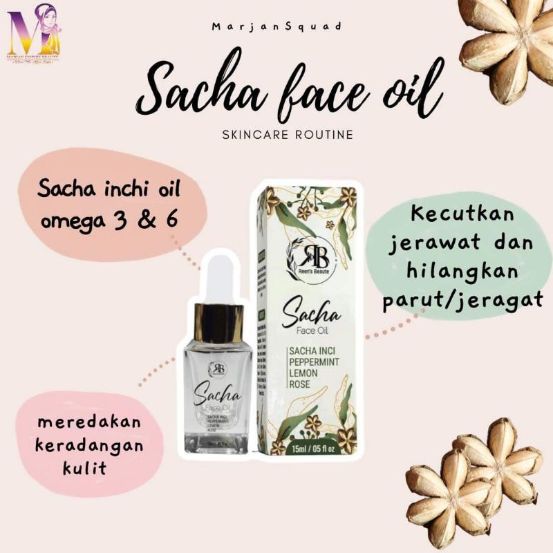 Sacha Face Oil 💥READY STOCK💥 Shopee Malaysia
