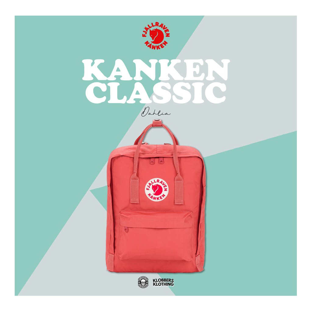Ready Stock Fjallraven Kanken Classic Dahlia Shopee Malaysia