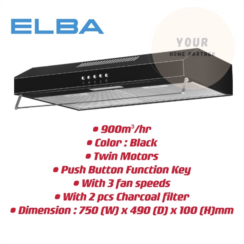 elba-slim-hood-esh-m7598bk-900m3-hr-esh-j7695-ss-stainless-steel