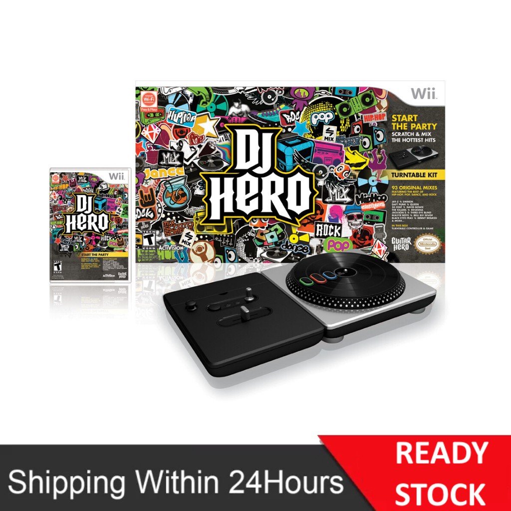 Dj hero hot sale wii