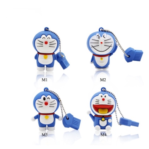 High speed Doraemon cartoon creative U disk 2TB cartoon USB flash drive ...