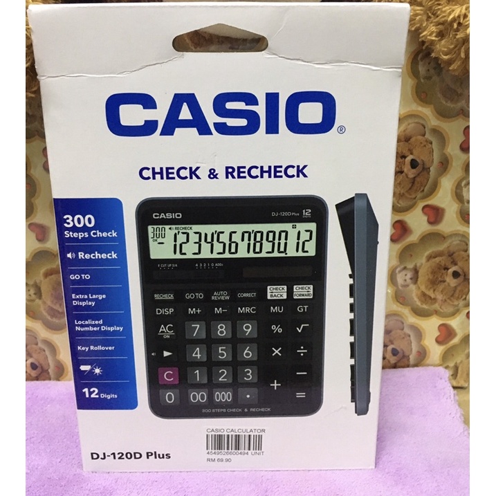 Casio best sale dj1200 calculator