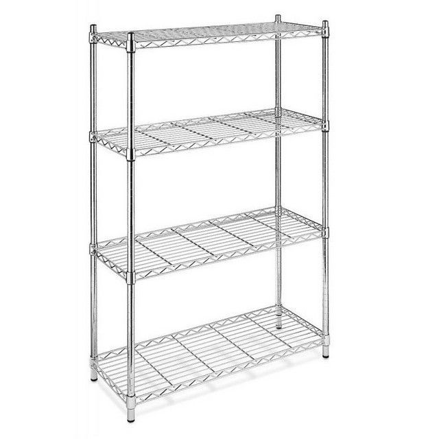 4 Tier Chrome Rack18''x36'' Shopee Malaysia