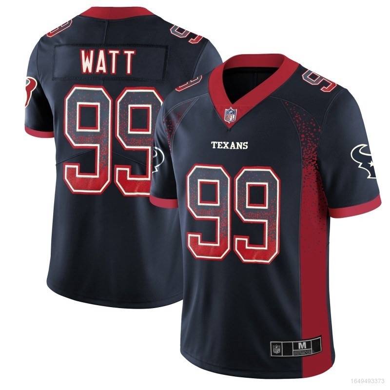 Vic Houston Texans NFL Football Jersey No.99 Watt T Shirt Jersey