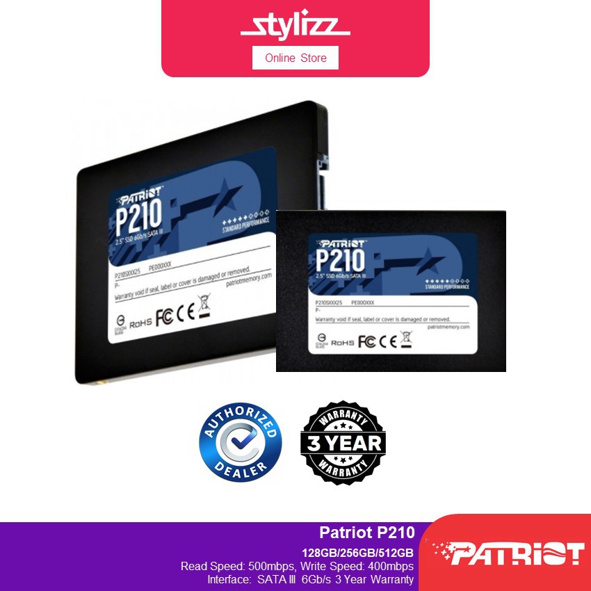 Patriot SSD P220 1Tb SATA 3 2.5