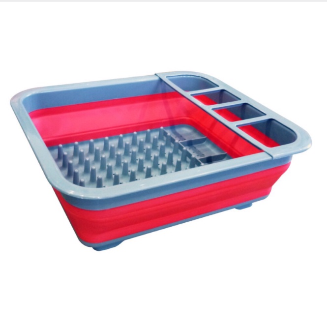 Simple Dimple Collapsible Tray (Red) | Shopee Malaysia