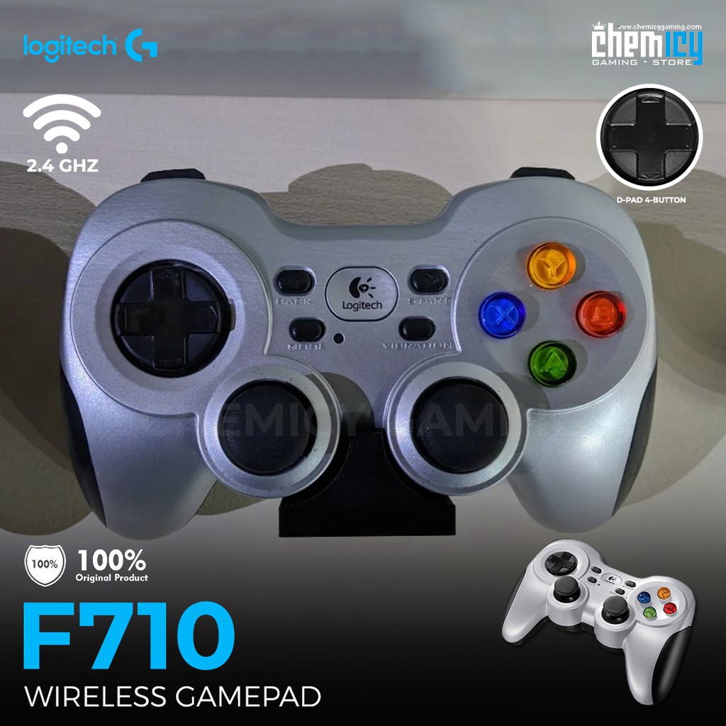 Logitech F710 Wireless Gamepad Joystick Controller Gaming | Shopee Malaysia