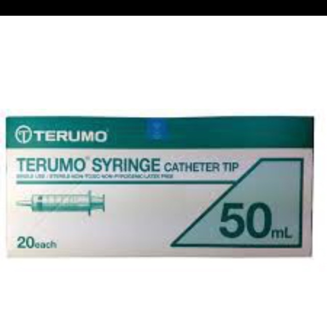 Terumo Syringe Catheter Tip 50ml50cc Shopee Malaysia 