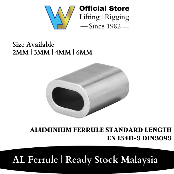 25 Manicotti In Alluminio Per Cavi - Diametro 6mm, Per Funi E Cavi - Foto 8