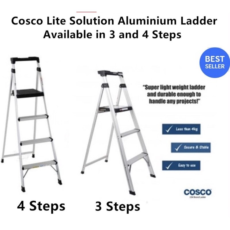 Cosco lite discount solutions step ladder