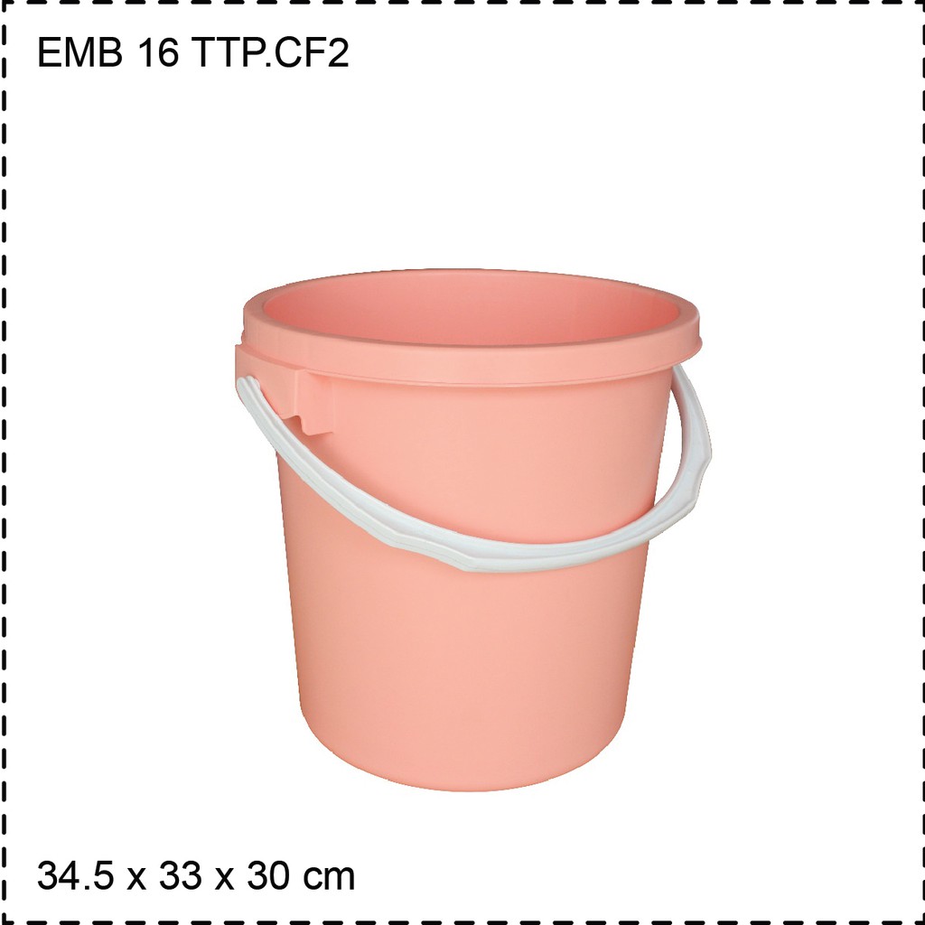Claris CF Pax 16 TTP Bucket - Pink Bucket/ without lid | Shopee Malaysia