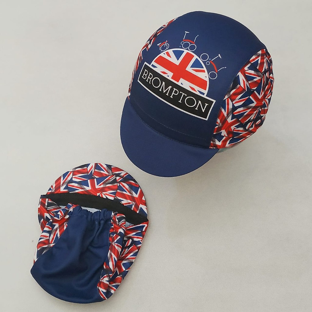 Brompton London Motif Outdoor Sports Bicycle Cap Shopee Malaysia