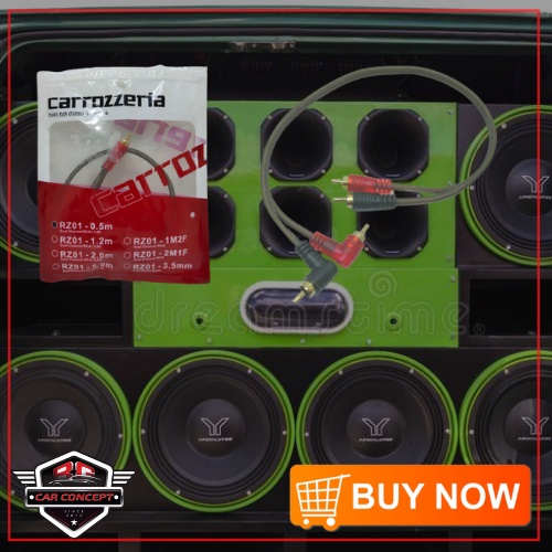 Car Concept Empire Carrozzeria 0.5M 2.0M RCA Cable Accessories Car