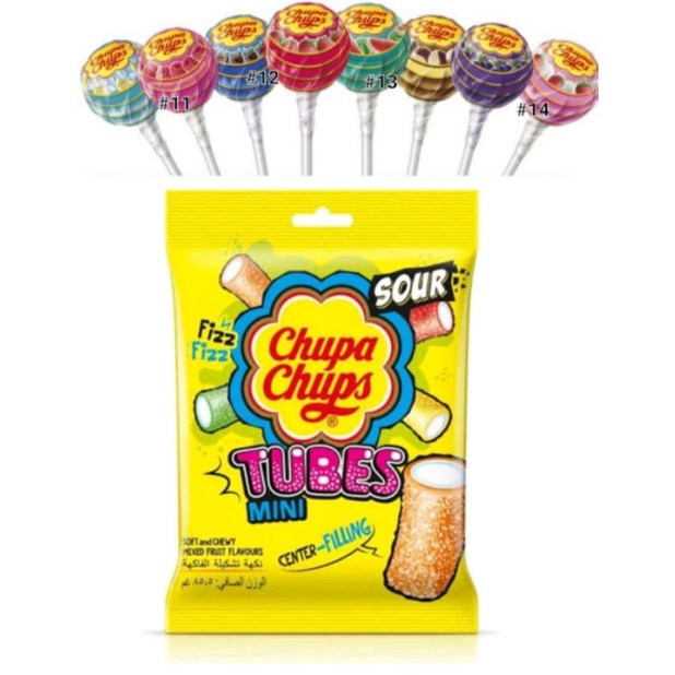 Chupa chups tubes and Beltes Imported singapore sour candy bites ...