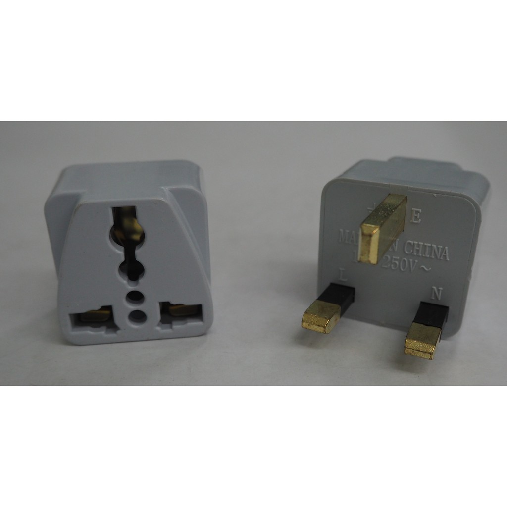 UK US EU CN Travel 3 Pin Plug Adapter travel adaptor - Universal ...