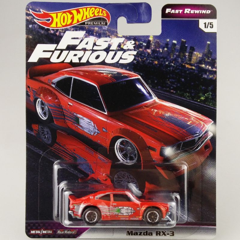 Hot Wheels Fast and Furious Mazda RX3 | Shopee Malaysia