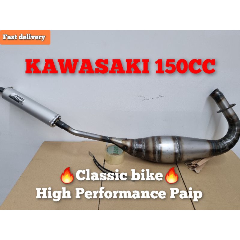 KAWASAKI 150CC VICTOR KIPS KR RR NINJA EXHAUST PAIP EXZOS RACING ON ...