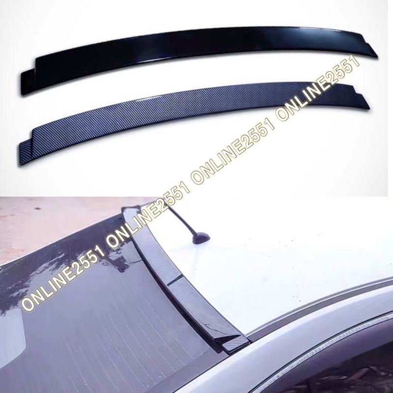 HONDA CITY GM6 2014-2019 ROOF GLASS SPOILER BLACK CARBON | Shopee Malaysia