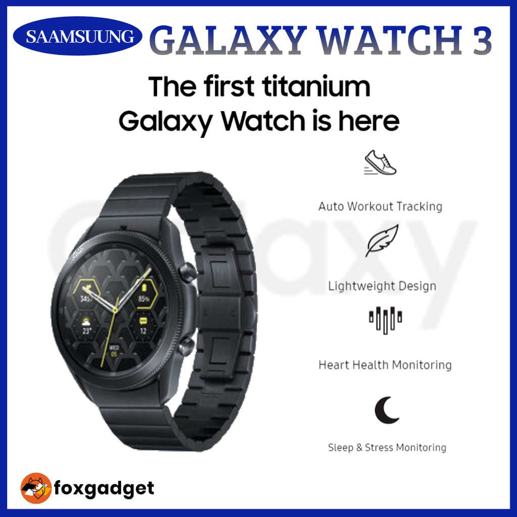 NEW Samsung Galaxy Watch 3 Titanium Series 45MM Ready Stock