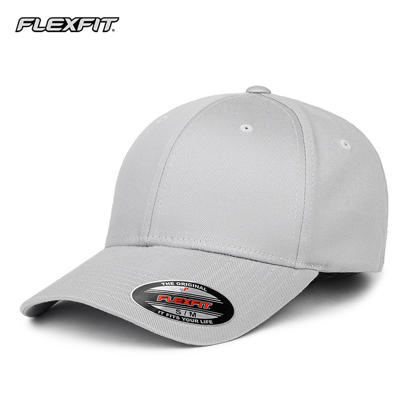[FLEXFIT] 6277 Fully Enclosed Elastic Baseball Cap Big Head Hard Top Baseball Cap Large Size