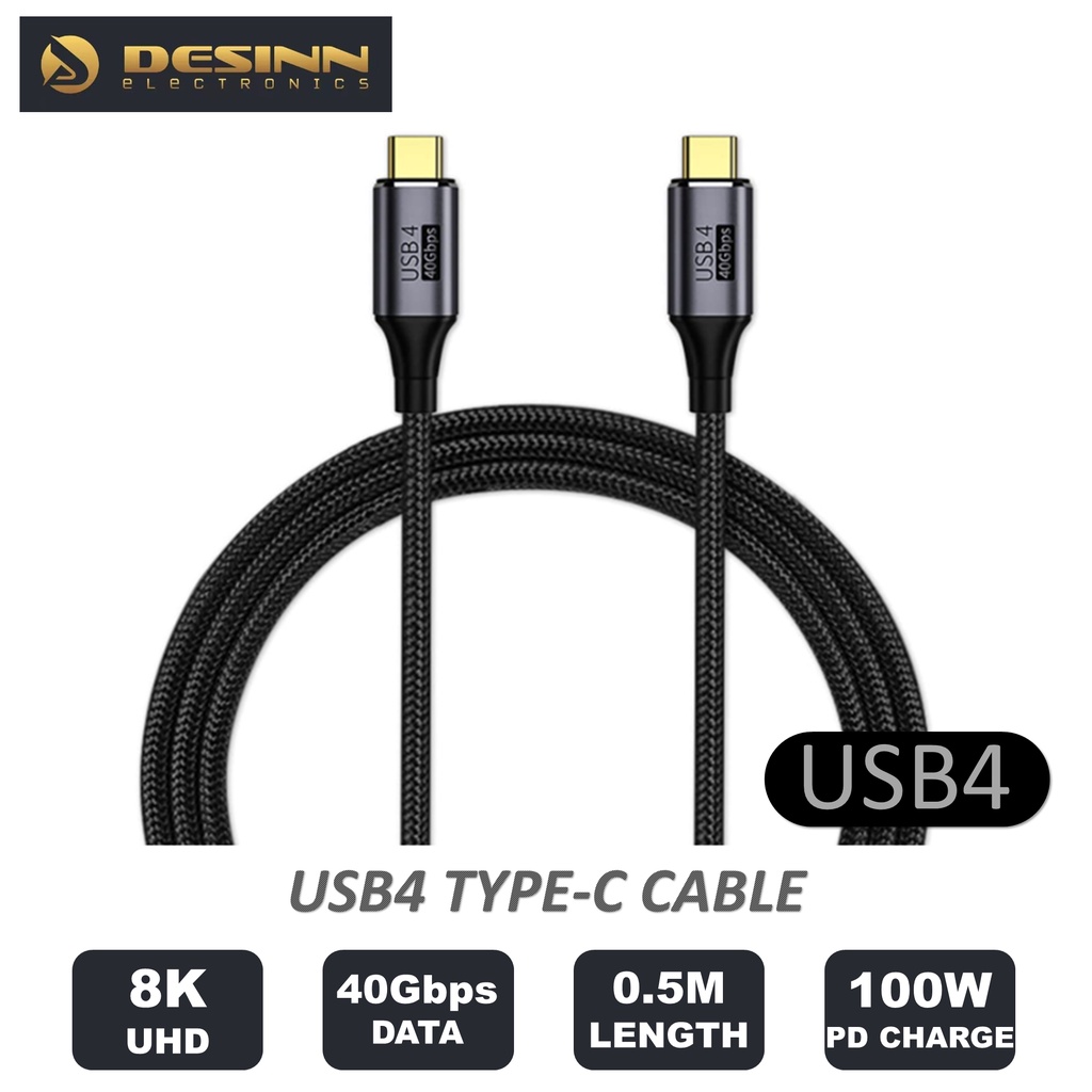 do all usb c cables support thunderbolt 4